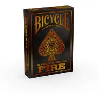 Cartamundi Bicycle Kartendeck - Fire Spielkarten Kartenspiel Pokerkarten Single Deck