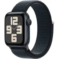 Apple Watch SE GPS 40mm Alu Mitternacht Sport Loop