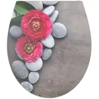 K&H Duroplast WC-Sitz Water Printing Steinblume