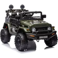 Leantoys Elektrofahrzeug Toyota Fj Moro 4X4 Batterie Auto Kinderauto Elektroauto