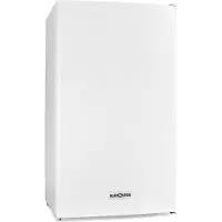 Klarstein 90L1-WH - Kühlschrank, Standkühlschrank, 90 L, 2 x Regaleinschub, Schublade, separates Eisfach, 3 Depots in der Tür, leise, Türanschlag rechts, weiß