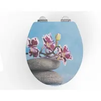 K&H MDF WC-Sitz PET Orchidee