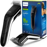 Philips Hair clipper QC5115/15 Abwaschbarer Haarschneider, Schwarz, Weiß, 3 mm, 2,1 cm, 4,1 cm, AC, 4,1 cm