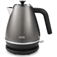 De'Longhi De’Longhi KBIN2001.TB, 1,7 l, 2000 W, Titan, Edelstahl, Wasserstandsanzeige, Drahtlos