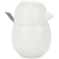 Balvi Zuckerdose Birdie Porzellan - mit Löffel