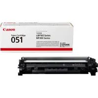 Canon 051 Toner-Cartridge, Schwarz, 1700 Seiten, Schwarz, 1 Stück(e)