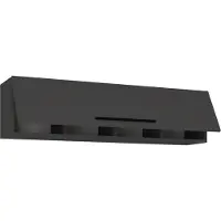 VCM Holzregal hängend | platzsparendes Regal | Maße: H. 115 x B. 30 x T. 30 cm | Elegantes Regal hängend | Aufbewahrungsregal | Bücherregal | Wandboard - Arila XL