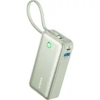 Anker A1259G61, 10000 mAh, Lithium, 30 W, Grün