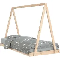 Syfax Kinderbett 90x200 cm Massivholz Kiefer