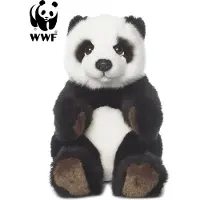 WWF - Plüschtier - Panda (15cm, sitzend) Kuscheltier Stofftier Pandabär