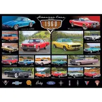 Eurographics American Cars of the 1960s 1000pcs, 1000 Stück(e), Fahrzeuge