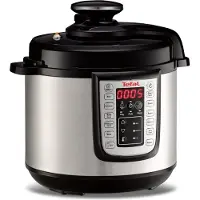 Tefal Fast & Delicious Multikocher Schnellkochtopf Slow-Cooker 6L 25 Automatikprogramme CY505E