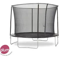 Plum Fun Trampolin mit Sicherheitsnetz - Schwarz - 305 cm