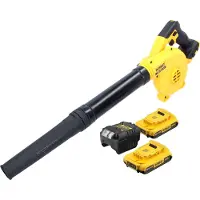 DeWalt DCV 100 D1 Akku Gebläse / Laubbläser 18 V + 2x Akku 2,0 Ah + Ladegerät