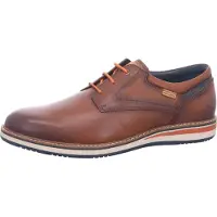 Pikolinos Herren Schnürschuh Halbschuh sportlich Leder Avila M1T-4050, Größe:46 EU, Farbe:Braun