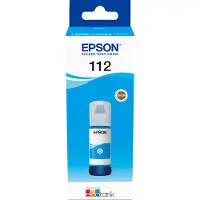 Epson EcoTank 112 - 70 ml - Cyan - original - Nachfülltinte - für EcoTank L11160, L15150, L15160, L6460, L6490, L6550, L6570, L6580, EcoTank Pro L15180