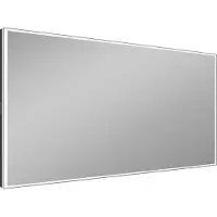 Schneider GLOW HCL Lichtspiegel, rundum Lichtbänder, Human Centric Lighting, mit Spiegelheizung, 160x5,5x76cm, 166.560.01.41, Farbe: Schwarz Matt