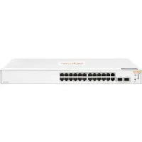 HP Aruba Networking Aruba Instant On 1830 24G 2SFP, Managed, L2, Gigabit Ethernet (10/100/1000), Vollduplex, Rack-Einbau, 1U