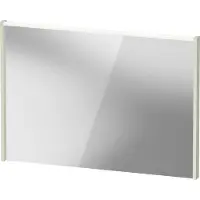 Duravit LED-Spiegel D-Code 2.0 100x70x5cm, 7 W, grün ma, Lichtfeld oben