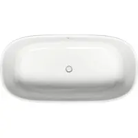 Duravit Whirlwanne Zencha 180x90cm, 2 RS, freistehend, weiß