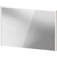Duravit LED-Spiegel D-Code 2.0 100x70x5cm, 7 W, we. hgl, Lichtfeld oben