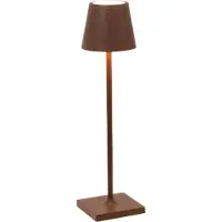Zafferano Poldina PRO Micro Tischlampe Corten
