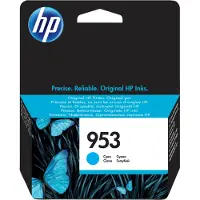 HP 953 Cyan Original Tintenpatrone, Standard, Cyan, Tinte auf Pigmentbasis, 9 ml, 1 Stück(e), Einzelpackung