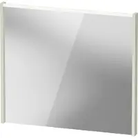 Duravit LED-Spiegel D-Code 2.0 80x70x5cm, 6 W, grün ma, Lichtfeld oben