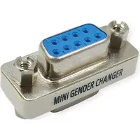 Value Mini Gender Changer, 9pol. Buchse-Buchse