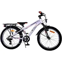 Volare Cross Kinderfahrrad - Jungen - 20 Zoll - Silber - 6 Gänge