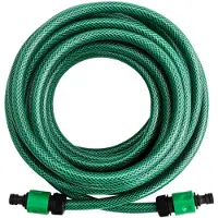 vidaXL Poolschlauch Grün 20 m PVC