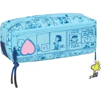 Snoopy Allzwecktasche Love Hellblau 22 x 8,5 x 6 cm