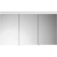 Burgbad Lin20 Spiegelschrank LED-Beleuchtung,3 Türen, 1200x700x170mm