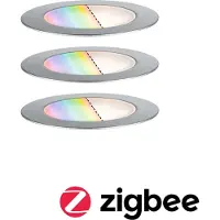 Paulmann Plug & Shine LED Bodeneinbauleuchte Floor 3er-Set