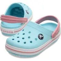 Crocs Pantoletten Crocband Clog K 207006 Blau 32.5