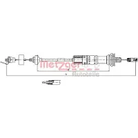 METZGER 11.3043 Kupplungsseil Seilzug passend für PEUGEOT 206 Schrägheck (2A/C) 910/610mm