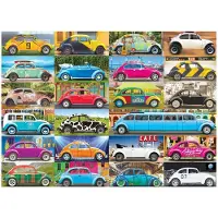 Eurographics Puzzle Volkswagen Käfer: Käfer in Bewegung 1000 Stück