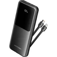 Vention VT-FHOB0, 10000 mAh, 3,7 V, Schwarz