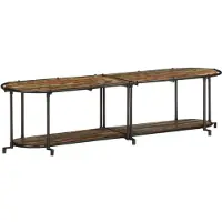 vidaXL TV-Regal 160x42x40 cm Altholz Massiv