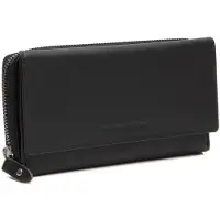 The Chesterfield Brand Leder Geldbörse Shanghai Wallet Black schwarz