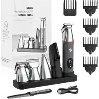 INF 5-in-1-Profi-Haar- und Bartschneider Silber
