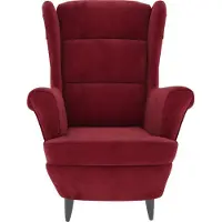 vidaXL "2026 Aktion"Einzelsessel moderne - CLORIS - Loungesessel - Weinrot Samt - 74 x 84 x 100 cm - DEMöbel6342338