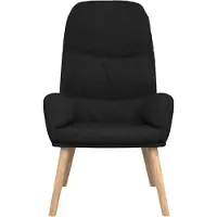 vidaXL "im Sonderangebot"Einzelsessel moderne - CLORIS - Relaxsessel - Polstersessel Schwarz Stoff - 70 x 77 x 98 cm - NeuMöbel7725856