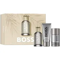 HUGO BOSS Boss Bottled Eau de Parfum Set: 100ml Duft + 100ml Duschgel + 75ml Deostift