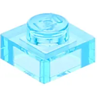 LEGO 1x1 Platten Bauplatten Transparent Hellblau - 3024 NEU! Menge 1000x