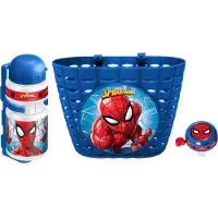 Stamp Spider-Man: Fahrrad- oder Rollerzubehörset - 3-teilig