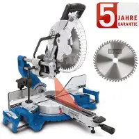 Scheppach HM305SL 2000W Gehrungssäge - Präzisionsschneidwerkzeug für DIY-Projekte im Zuhause und Garten