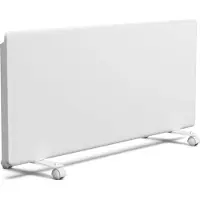 Blumfeldt ThermaTouch Konvektor Heizung - 2.000W Elektroheizung, Präziser Thermostat, 24h-Timer, IP24, Überhitzungsschutz, Wandmontage/Freistehend, Heizfläche 20 m², Weiß