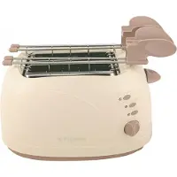 Tognana D2DTN03IRCH, 2 Scheibe(n), Champagner, Kunststoff, Tasten, Drehregler, 750 W, 220 - 240 V
