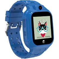 Forever Smartwatch GPS WiFi Kinder sehen mich! 3 KW-320 Blau